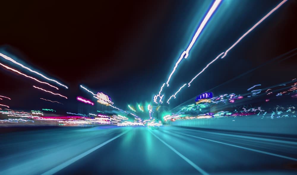 driving high on the road